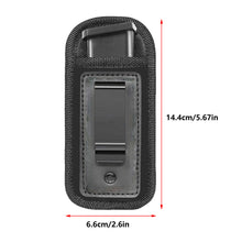 Load image into Gallery viewer, Nylon Tactical Magazine Pouch Holster Pistol 9mm Concealed Carry Mag Case with Clip Handgun Mag Pouch for Glock 19 21 Beretta 92

