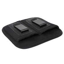 Load image into Gallery viewer, Nylon Tactical Double Magazine Pouch Holster Pistol 9mm Concealed Carry Mag Case IWB Belt Clip Holster for Glock 19 21 Beretta 92
