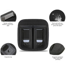 Load image into Gallery viewer, Nylon Tactical Double Magazine Pouch Holster Pistol 9mm Concealed Carry Mag Case IWB Belt Clip Holster for Glock 19 21 Beretta 92
