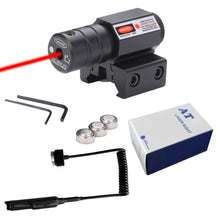 Load image into Gallery viewer, Tactical Red Green Dot Laser Sight Scope Laser Range Finder Infrared 11mm 20mm Adjustable Picatinny Rail Mount Rifle Pistol Airsoft Laser
