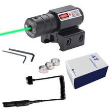 Load image into Gallery viewer, Tactical Red Green Dot Laser Sight Scope Laser Range Finder Infrared 11mm 20mm Adjustable Picatinny Rail Mount Rifle Pistol Airsoft Laser
