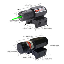 Load image into Gallery viewer, Tactical Red Green Dot Laser Sight Scope Laser Range Finder Infrared 11mm 20mm Adjustable Picatinny Rail Mount Rifle Pistol Airsoft Laser
