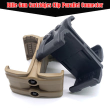 Load image into Gallery viewer, Adjustable Tactical Rifle Gun 5.56 Magazine Parallel Connector Double Mag Coupler Clip Holder for M4 MAG595 Airsoft Hunting Accessories
