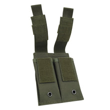 Load image into Gallery viewer, Double Pistol Mag Pouch Molle Tactical Single Double Stack Magazine Pouch for 9mm/.40 Calibers Gl 17 S&amp;W M&amp;P Sig 226 / 229 1911
