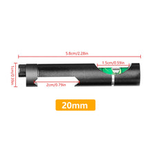 Load image into Gallery viewer, Hunting Accessories Spirit Bubble Level Optical Scope Mounts for 11mm/20mm Rail Rifel Scope Horizontal Calibration Leveling Tool Kit
