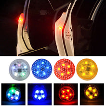 Load image into Gallery viewer, 2Pcs Universal 5LED Car Opening Door Safety Warning Light LED Anti-collision Lamp Flashing Alarm Parking Warning Light
