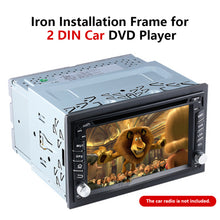 Load image into Gallery viewer, Universal 2Din Car Stereo Radio Cage Frame Audio Dash Mounting Fixed Frame Kit Unit DVD Player Box Fascia Panel Plate Case Accessories
