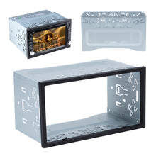 Load image into Gallery viewer, Universal 2Din Car Stereo Radio Cage Frame Audio Dash Mounting Fixed Frame Kit Unit DVD Player Box Fascia Panel Plate Case Accessories
