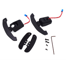 Load image into Gallery viewer, 1 Pair Car Steering Wheel Shift Paddle Magnetic Shifter Paddle Dial Shift Paddle Steering Gear Carbon Fiber for BMW 2 3 4 5 Series G Chassis
