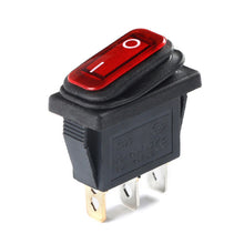 Load image into Gallery viewer, Waterproof Heavy Duty 2/3 Pin Sealed Car On Off Boat Marine Toggle Rocker LED Switch Car Auto Boat Marine Toggle Rocker Switch Push Button
