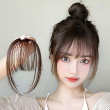 Load image into Gallery viewer, Comic Bangs Wigs Fake Bangs Cute Women with Sideburns Straight Bangs Wigs Natural Lightweight Synthetic Fiber Wigs
