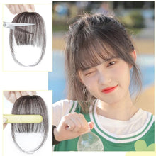 Load image into Gallery viewer, Comic Bangs Wigs Fake Bangs Cute Women with Sideburns Straight Bangs Wigs Natural Lightweight Synthetic Fiber Wigs
