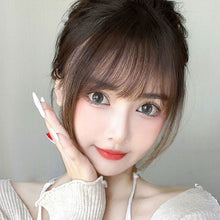 Load image into Gallery viewer, Comic Bangs Wigs Fake Bangs Cute Women with Sideburns Straight Bangs Wigs Natural Lightweight Synthetic Fiber Wigs
