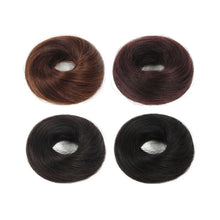 Load image into Gallery viewer, Natural Wig Ring Fluffy Ancient Style Wig Bag Lazy Hair Fiber Curly Hair Marble Head Straight Hair Ring Wig Hair Accessories
