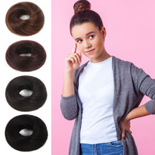 Load image into Gallery viewer, Natural Wig Ring Fluffy Ancient Style Wig Bag Lazy Hair Fiber Curly Hair Marble Head Straight Hair Ring Wig Hair Accessories

