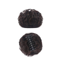 Load image into Gallery viewer, Wig Bun Head Grabbing Clip Flower Bud Head Half Bun Bride Hair Accessories Fluffy Natural Hair Curler Female Hair Curling Device
