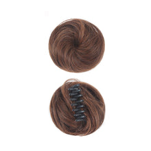 Load image into Gallery viewer, Wig Bun Head Grabbing Clip Flower Bud Head Half Bun Bride Hair Accessories Fluffy Natural Hair Curler Female Hair Curling Device
