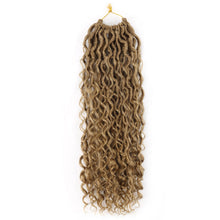Load image into Gallery viewer, Chemical Fiber Crochet Hair Braiding Crochet Hair Synthetic Pre-Separated Springy Afro Twist Hair for Butterfly Braids Wig Piece
