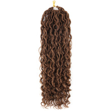 Load image into Gallery viewer, Chemical Fiber Crochet Hair Braiding Crochet Hair Synthetic Pre-Separated Springy Afro Twist Hair for Butterfly Braids Wig Piece

