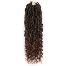 Load image into Gallery viewer, Chemical Fiber Crochet Hair Braiding Crochet Hair Synthetic Pre-Separated Springy Afro Twist Hair for Butterfly Braids Wig Piece
