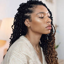Load image into Gallery viewer, Fashion African Synthetic Braid Wig Dirty Braid Wig Synthetic Curly Crochet Hair Wig Women False Hair Piece
