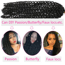 Load image into Gallery viewer, Fashion African Synthetic Braid Wig Dirty Braid Wig Synthetic Curly Crochet Hair Wig Women False Hair Piece
