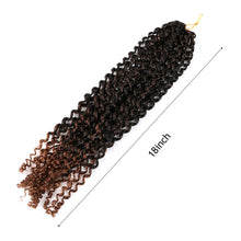 Load image into Gallery viewer, Fashion African Synthetic Braid Wig Dirty Braid Wig Synthetic Curly Crochet Hair Wig Women False Hair Piece
