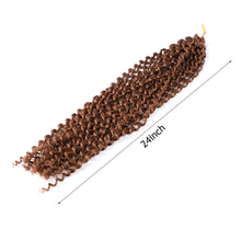 Load image into Gallery viewer, Fashion African Synthetic Braid Wig Dirty Braid Wig Synthetic Curly Crochet Hair Wig Women False Hair Piece
