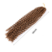 Load image into Gallery viewer, Fashion African Synthetic Braid Wig Dirty Braid Wig Synthetic Curly Crochet Hair Wig Women False Hair Piece
