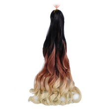 Load image into Gallery viewer, Synthetic Loose Wave Spiral Wig Curl Braids False Hair Curls Braiding Hair Extensions High Temperature Stretched Women Wig
