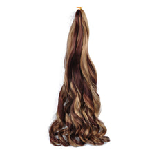 Load image into Gallery viewer, Synthetic Loose Wave Spiral Wig Curl Braids False Hair Curls Braiding Hair Extensions High Temperature Stretched Women Wig
