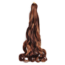 Load image into Gallery viewer, Synthetic Loose Wave Spiral Wig Curl Braids False Hair Curls Braiding Hair Extensions High Temperature Stretched Women Wig
