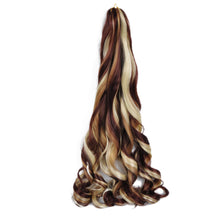 Load image into Gallery viewer, Synthetic Loose Wave Spiral Wig Curl Braids False Hair Curls Braiding Hair Extensions High Temperature Stretched Women Wig
