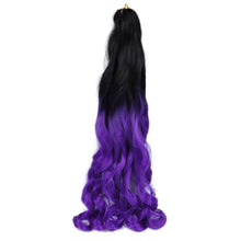 Load image into Gallery viewer, Synthetic Loose Wave Spiral Wig Curl Braids False Hair Curls Braiding Hair Extensions High Temperature Stretched Women Wig
