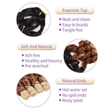 Load image into Gallery viewer, Synthetic Loose Wave Spiral Wig Curl Braids False Hair Curls Braiding Hair Extensions High Temperature Stretched Women Wig

