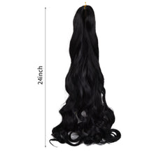 Load image into Gallery viewer, Synthetic Loose Wave Spiral Wig Curl Braids False Hair Curls Braiding Hair Extensions High Temperature Stretched Women Wig
