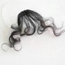 Load image into Gallery viewer, Liu Hai Wig Women's Wool Roll Air Liu Hai Wig Piece Natural Simulation Hair Fluffy Small Roll Front False Liu Hai Piece
