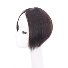 Load image into Gallery viewer, Women's Short Air Bangs Wig Natural Fluffiness and Artificial Bangs for Top Hair Repair Synthetic Hair Bangs Basic Style
