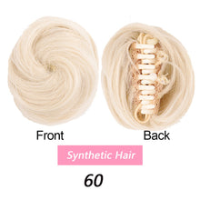 Load image into Gallery viewer, Cute Wig Women's Fluffy Doughnut Head Bract Invisible Short Style Clasp Hair Knot Fashion False Hair Piece Female Hairstyle
