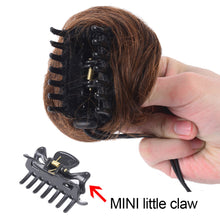 Load image into Gallery viewer, Cute Wig Women's Fluffy Doughnut Head Bract Invisible Short Style Clasp Hair Knot Fashion False Hair Piece Female Hairstyle
