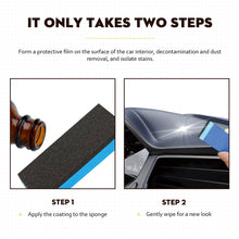 Load image into Gallery viewer, 30ml Car Plastic Restorer Coating Polish Leather Cleaner Interior Plastic Leather Seat Restoration Coating Wax Car Accessories
