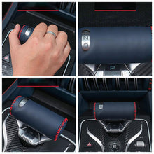 Load image into Gallery viewer, Car Gear Leather Gear Shift Knob Head Cover Trim Interior Protector Case Accessories for BYD Atto 3 2022 2023 Yuan Plus EV
