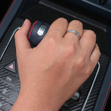 Load image into Gallery viewer, Car Gear Leather Gear Shift Knob Head Cover Trim Interior Protector Case Accessories for BYD Atto 3 2022 2023 Yuan Plus EV
