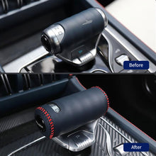 Load image into Gallery viewer, Car Gear Leather Gear Shift Knob Head Cover Trim Interior Protector Case Accessories for BYD Atto 3 2022 2023 Yuan Plus EV
