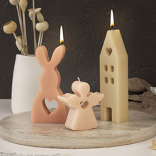 Load image into Gallery viewer, 3D Bunny Silicone Candle Mold Rabbit Aromatherapy Soap Plaster Resin Mould Candle Making Supplies Home Decor
