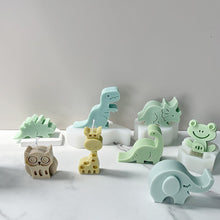 Load image into Gallery viewer, Dinosaur Series Silicone Molds Various Animal Aromatherapy Candles Plaster Resin Decoration Making Supplies Home Handmade Gifts
