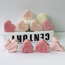 Load image into Gallery viewer, 1Pc Love Candle Holder Silicone Mold Valentine's Day Aromatherapy Candlestick Plaster Mold Candle Holder Epoxy Mold
