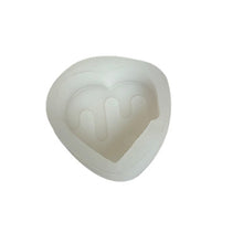 Load image into Gallery viewer, 1Pc Love Candle Holder Silicone Mold Valentine's Day Aromatherapy Candlestick Plaster Mold Candle Holder Epoxy Mold

