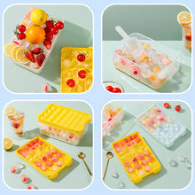 Load image into Gallery viewer, 32 Grids Silicone Ice Cubes Tray Ice Moulds Ice Lattice Mold Ice Maker Molds DIY Homemade Freezer Ice Cream Tools Kitchen Accessories
