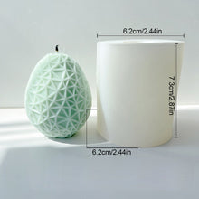 Load image into Gallery viewer, 1Pc 3D Egg Silicone Candle Mold Aromatherapy Soap Plaster Resin Mould Candle Making Supplies Home Decor

